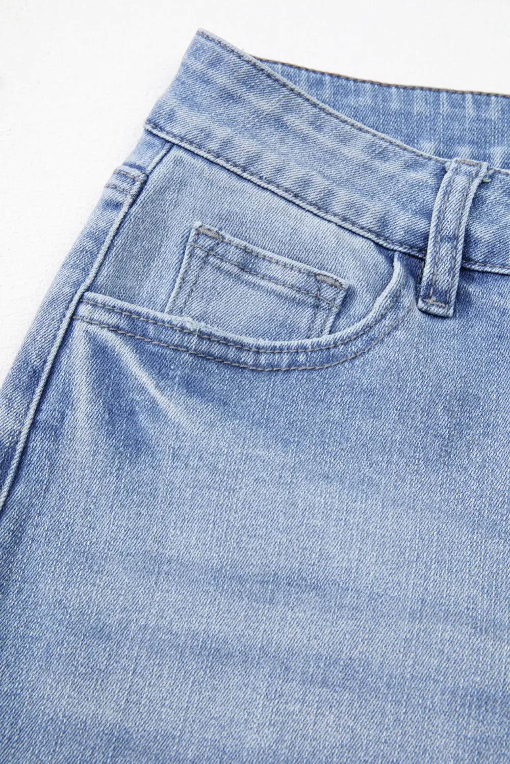 Subtle Texture Relaxed Fit Denim Jeans