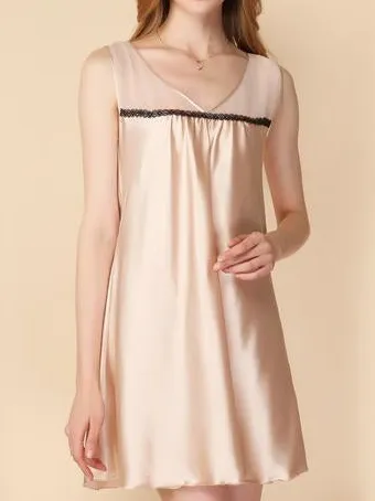 Embellished Tank Chemise Dress