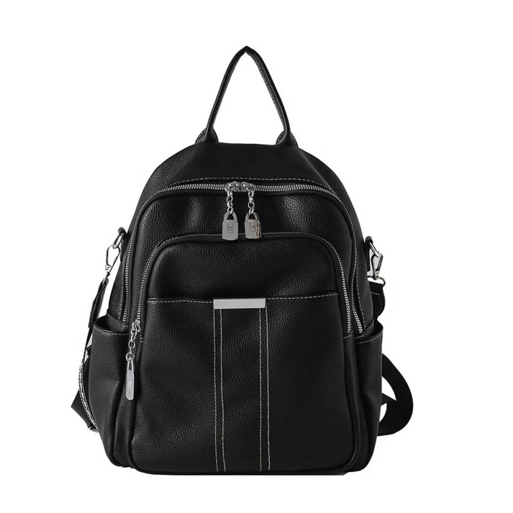 Minimal Compact Textured Backpack