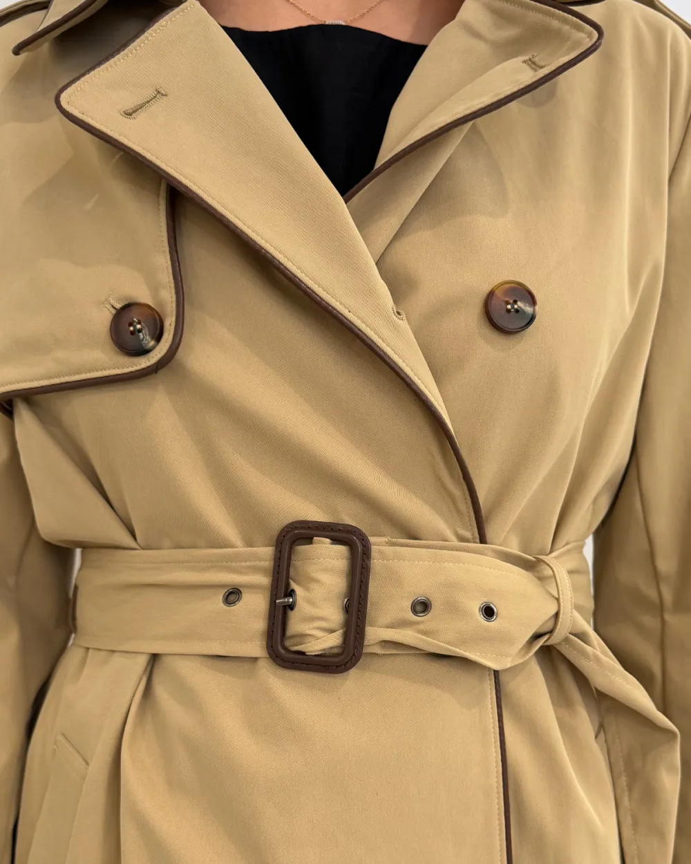 Belted Trench Coat