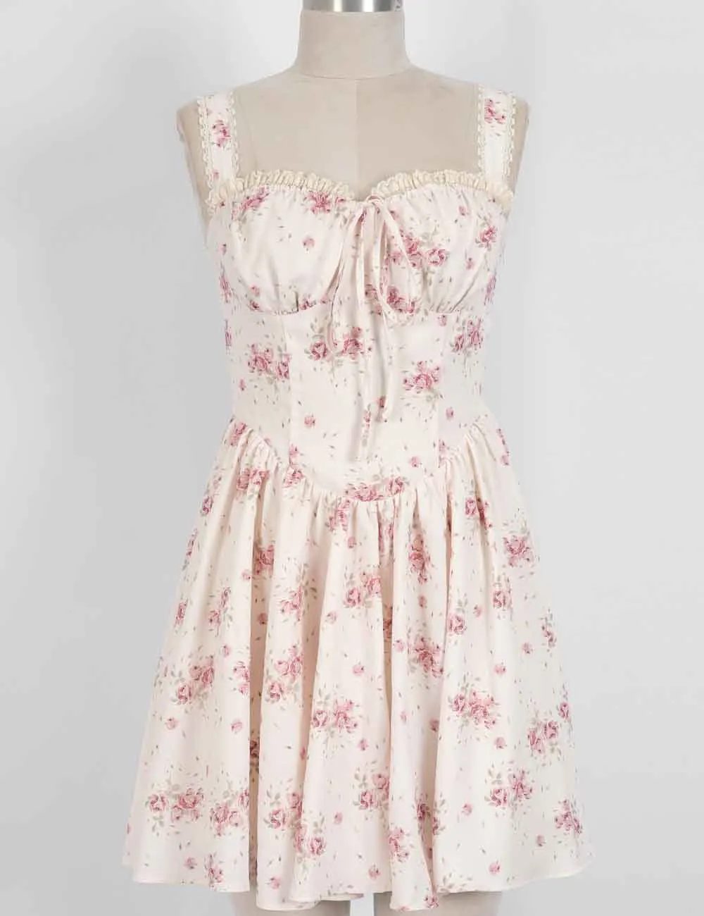 Front Sleeveless Mini Dress