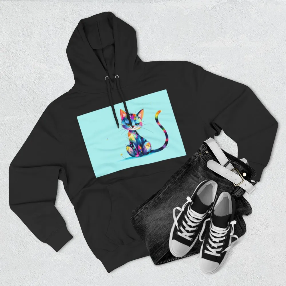 Cat Graphic Hoodie
