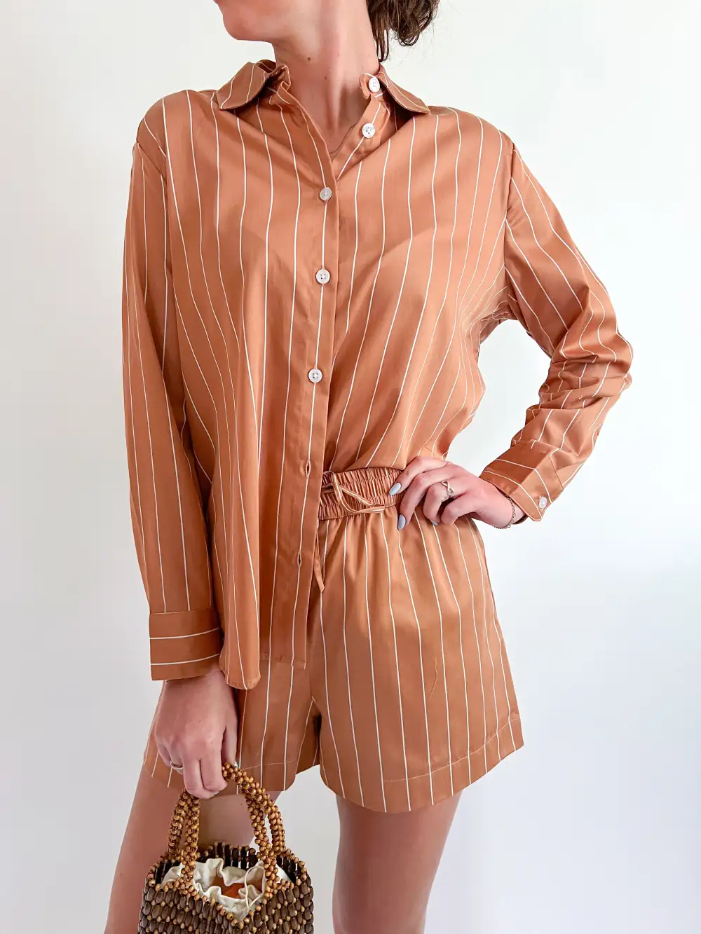 Poplin Button Down Shirt