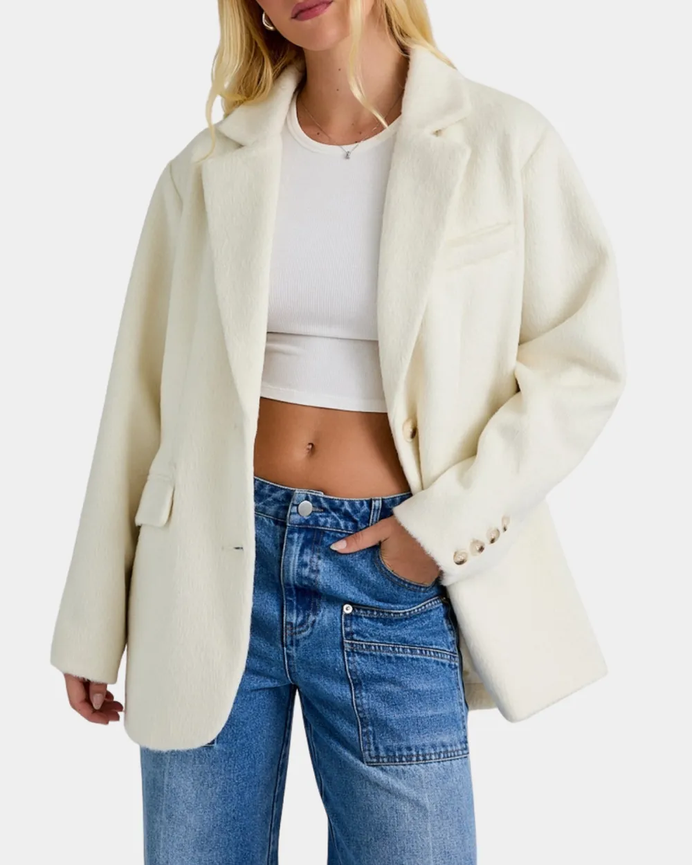 Relaxed Oversized Blazer