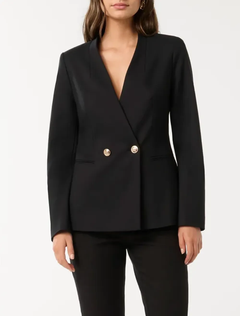 Double-Breasted Blazer