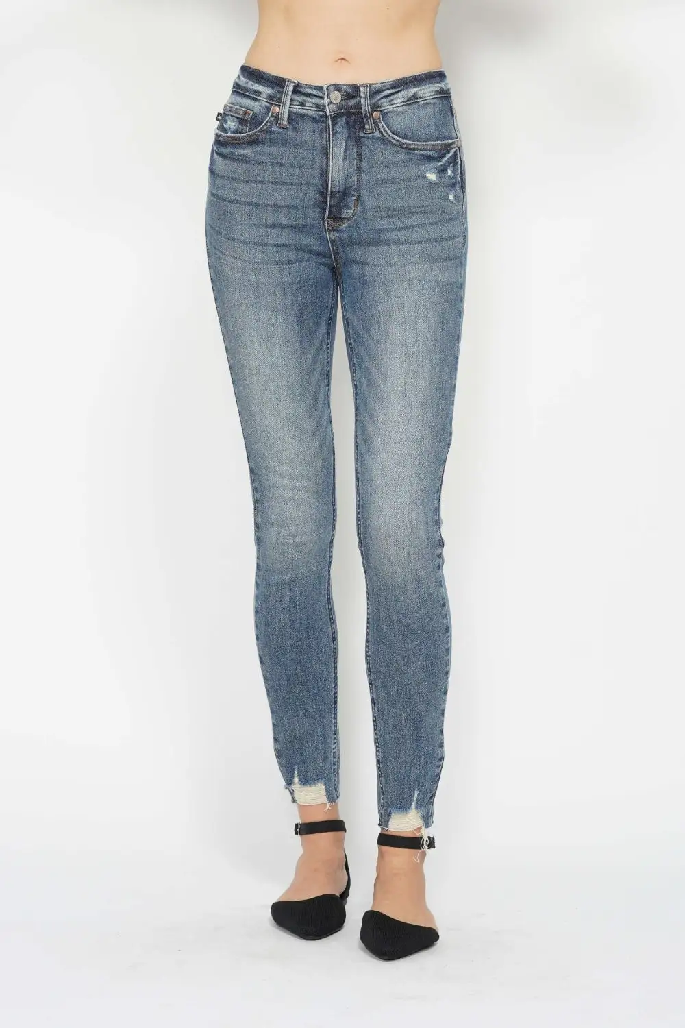 Sharp Skinny Denim Jeans