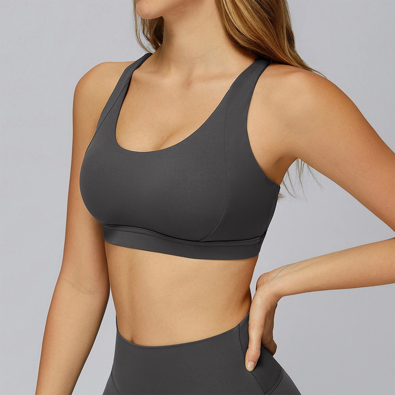 Crossover Back Sports Bra