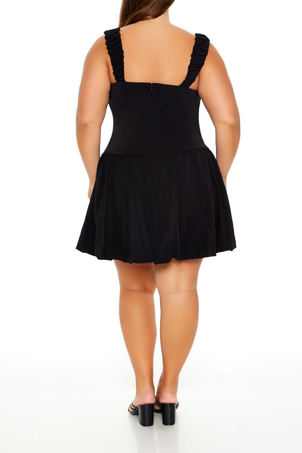 Plus Size Corset Mini Dress