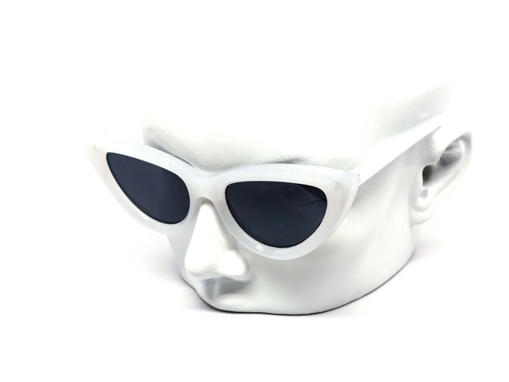 12-Pack Chunky Cat-Eye Dark Lens Sunglasses