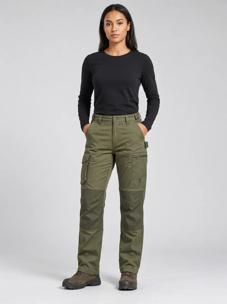 Unisex Recon Topographic Map Tactical Work Pants