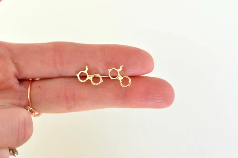 Harry Potter Studs Silver And