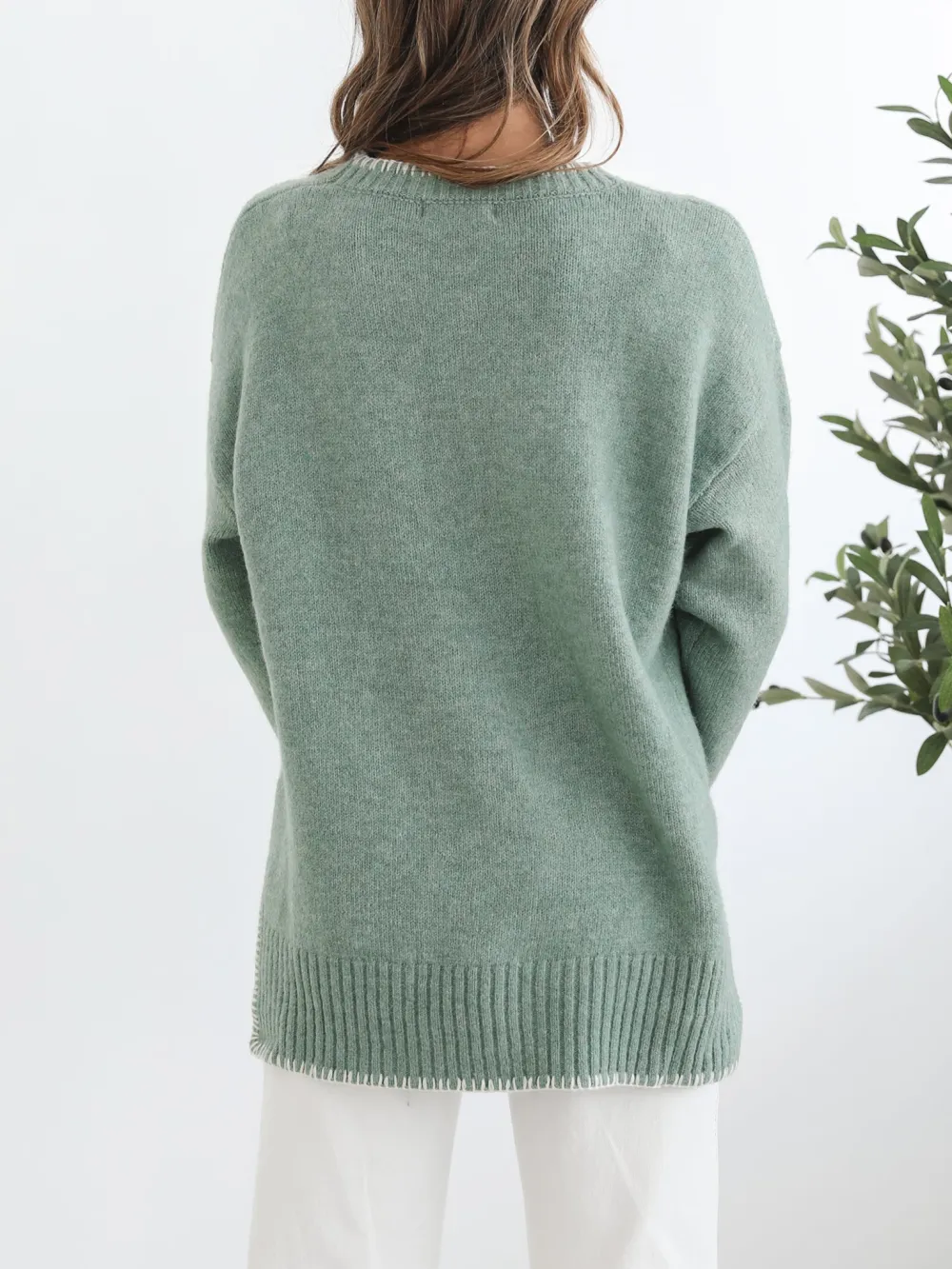Casual Style Knit Sweaters