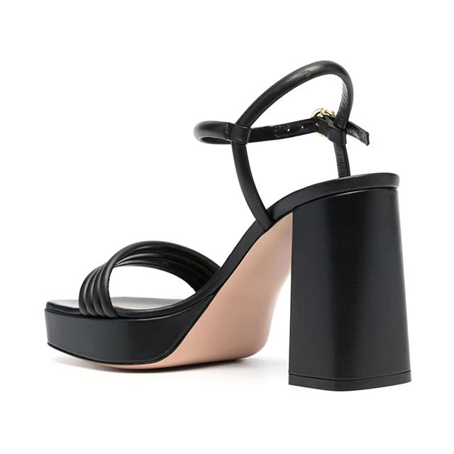 Aurielle Buckle Strap Platform Sandals
