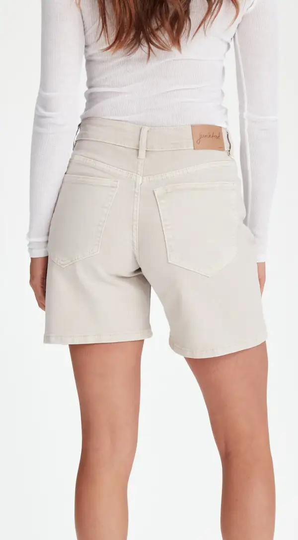 Women's A-Line Raw-Hem Denim Shorts