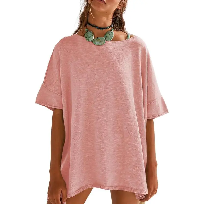 6PACK-Mineral Wash Oversized Top