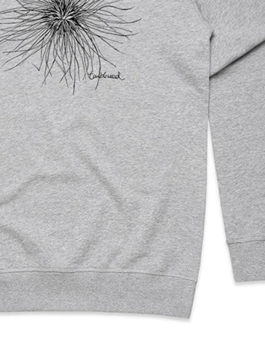 Simple style tumbleweed pattern versatile casual sportswear shirt