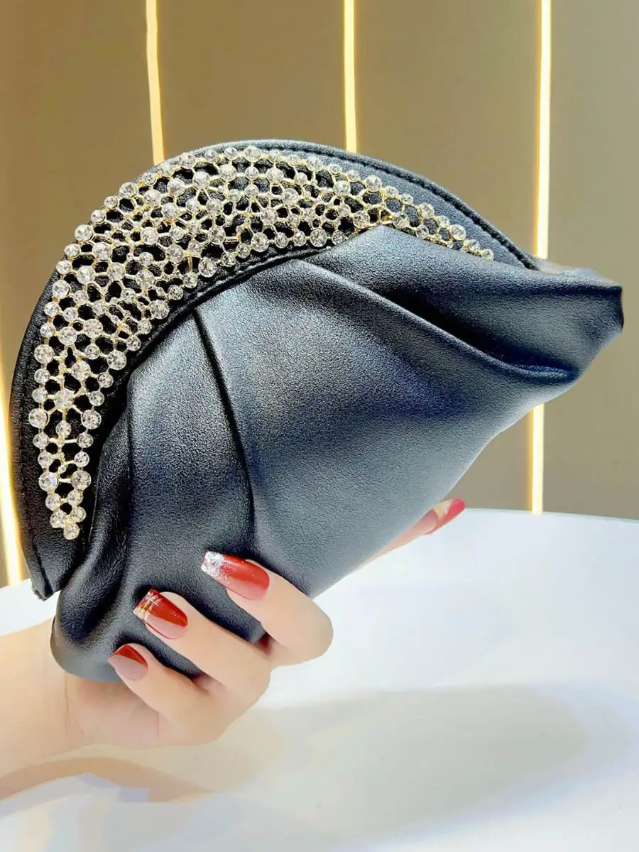 Chain Rhinestone Leisure Clutch Bag