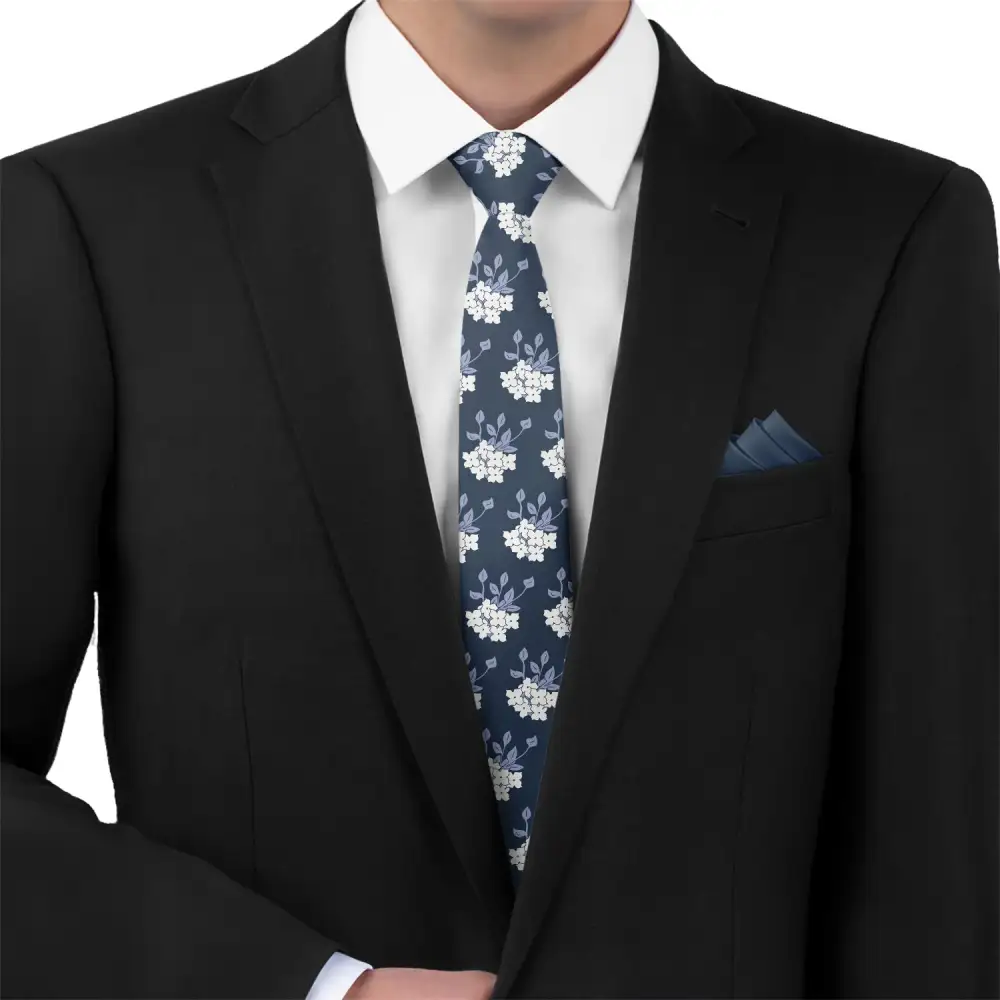 Distinctive Floral Theme Necktie