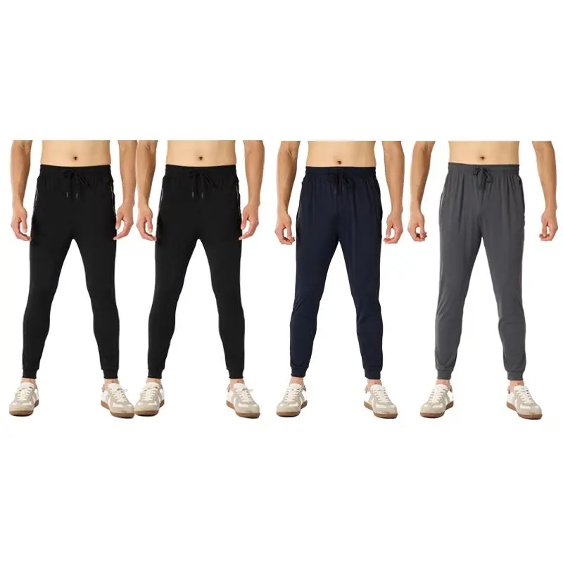 Men's Stretch Jogger Pants, Comfortable Athletic Pants with Pockets for Active Wear, Lightweight & Breathable