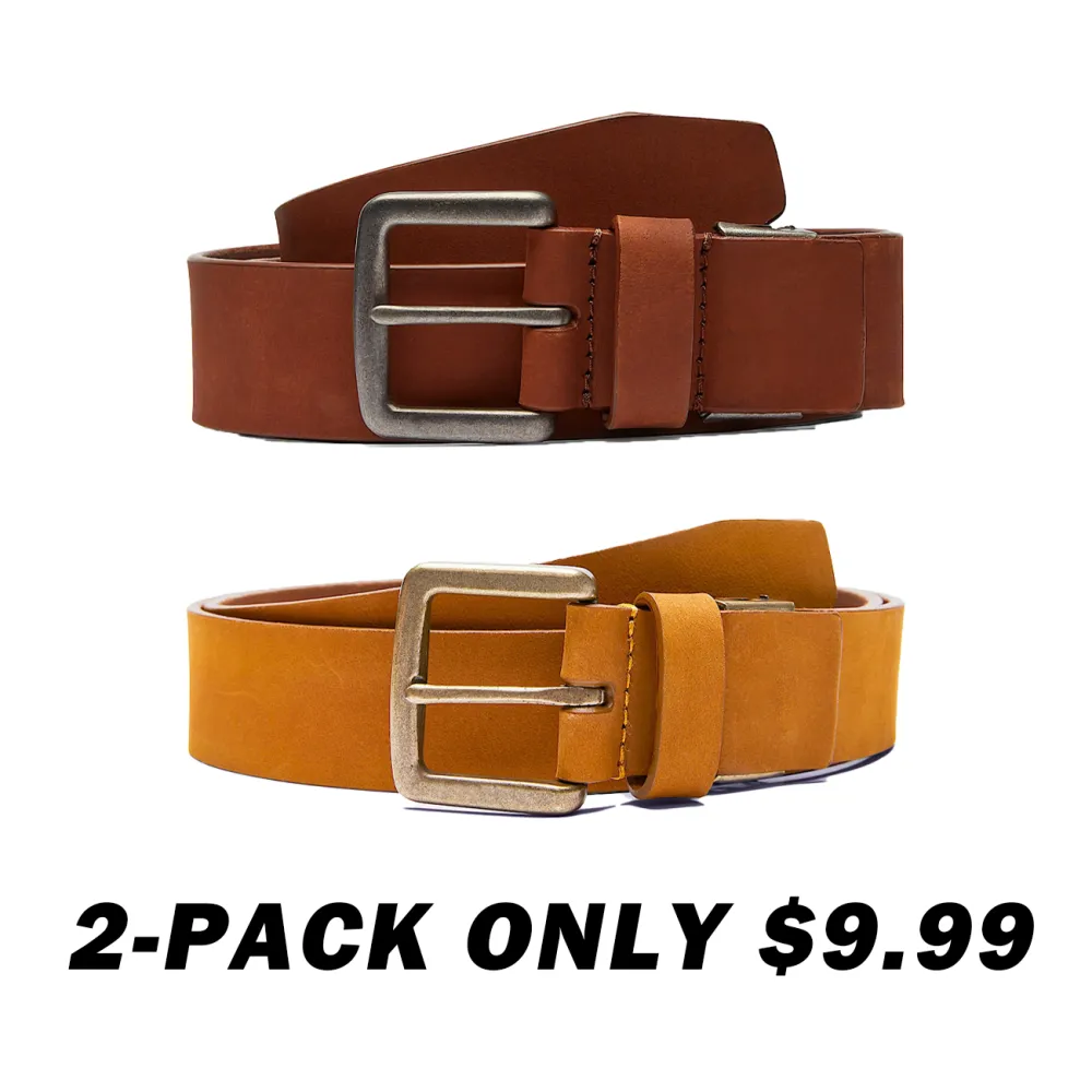 2-PACK-Men's 40 MM Belt
