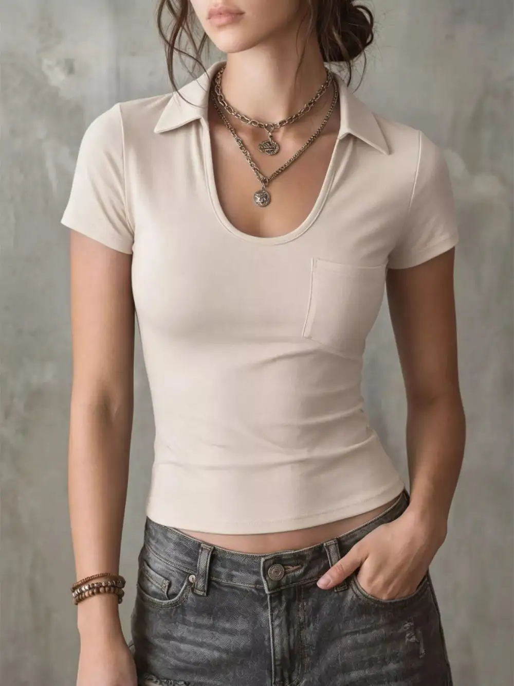 Short-Sleeve Slim-Fit T-Shirt