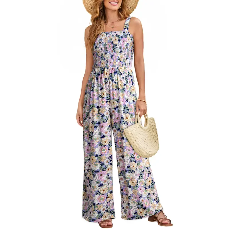 Women's Casual Loose Overalls Jumpsuits