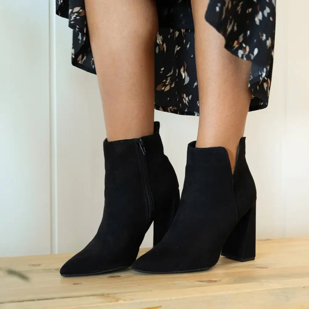 Contemporary Balance Ankle Boots