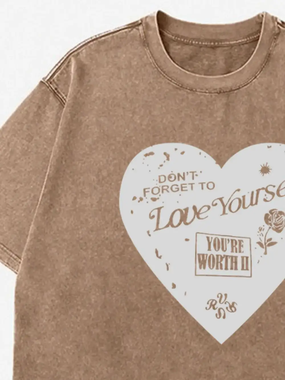 Easy-Wear Round-Neck Short-Sleeve T-Shirt