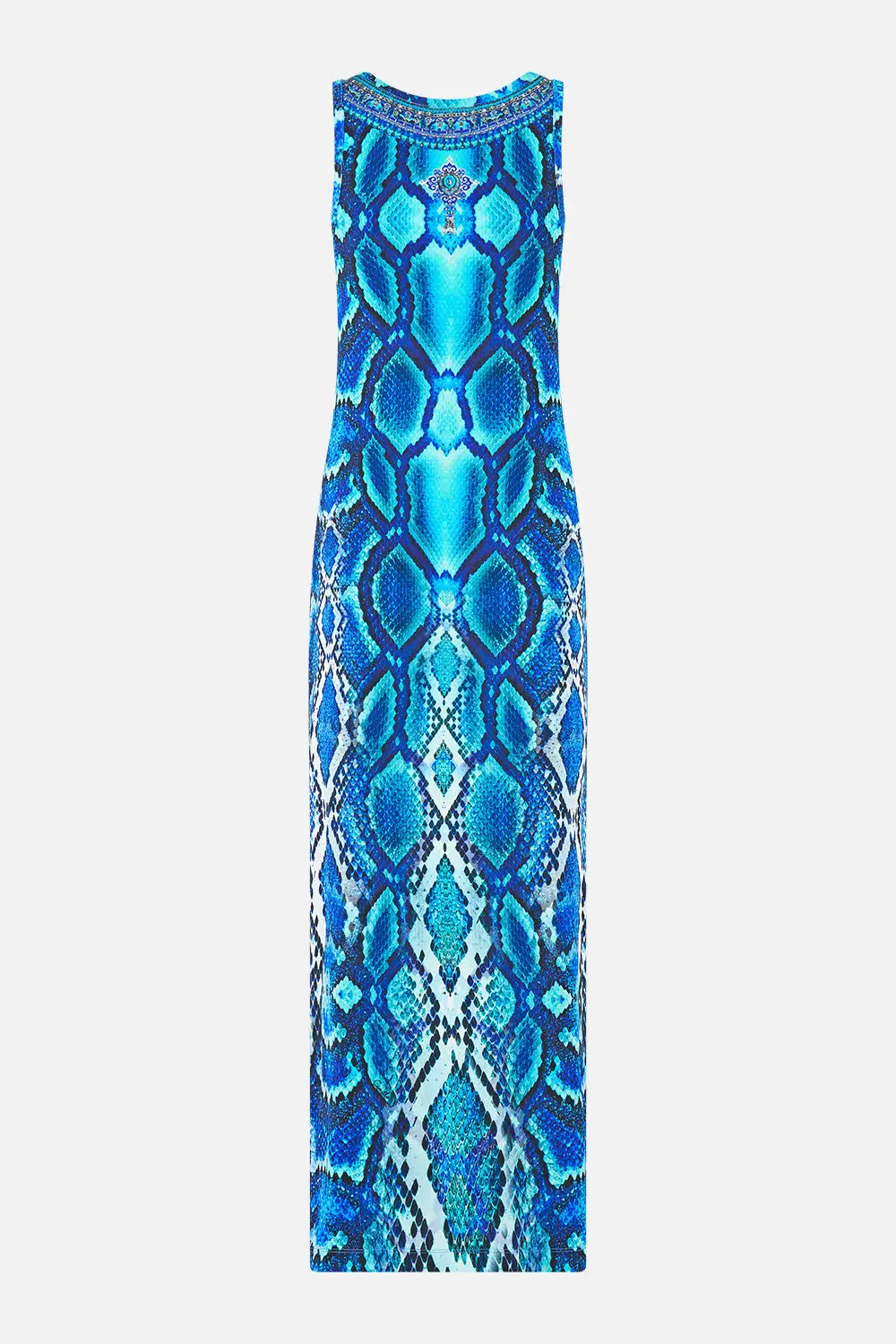 Jersey Scoop Neck Tank Dress