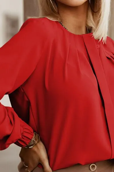 Relaxed Crew Neck Shirt