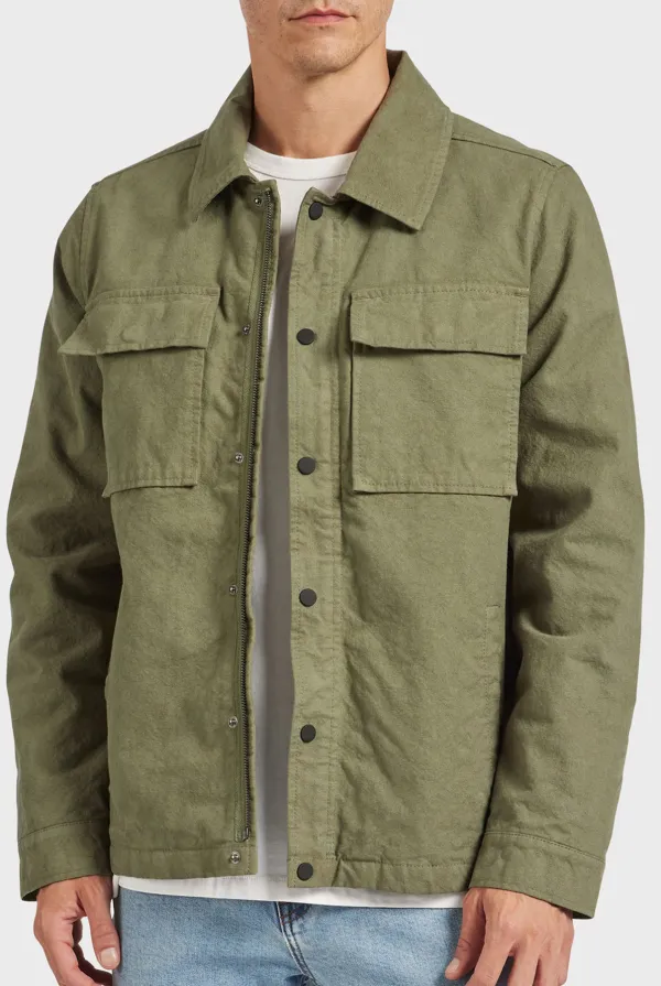 Evergreen Corduroy Shirt Jacket