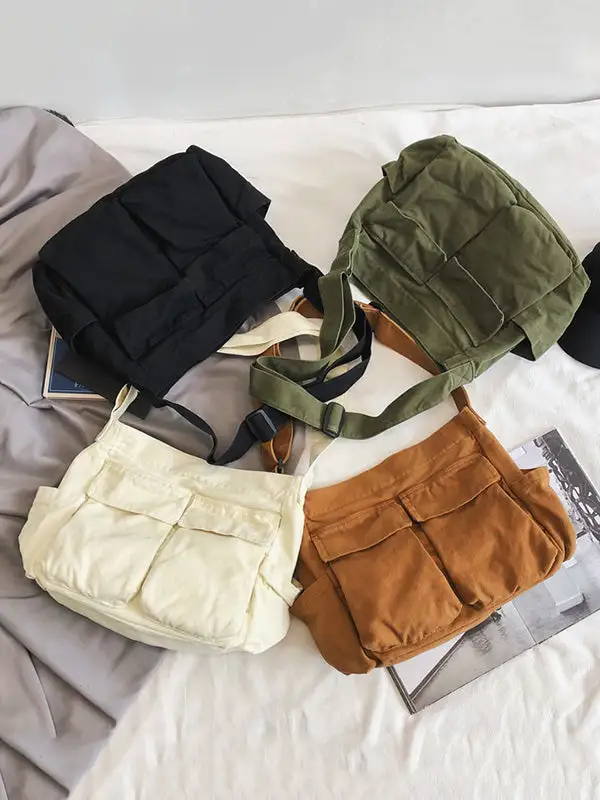 Canvas Crossbody Bag