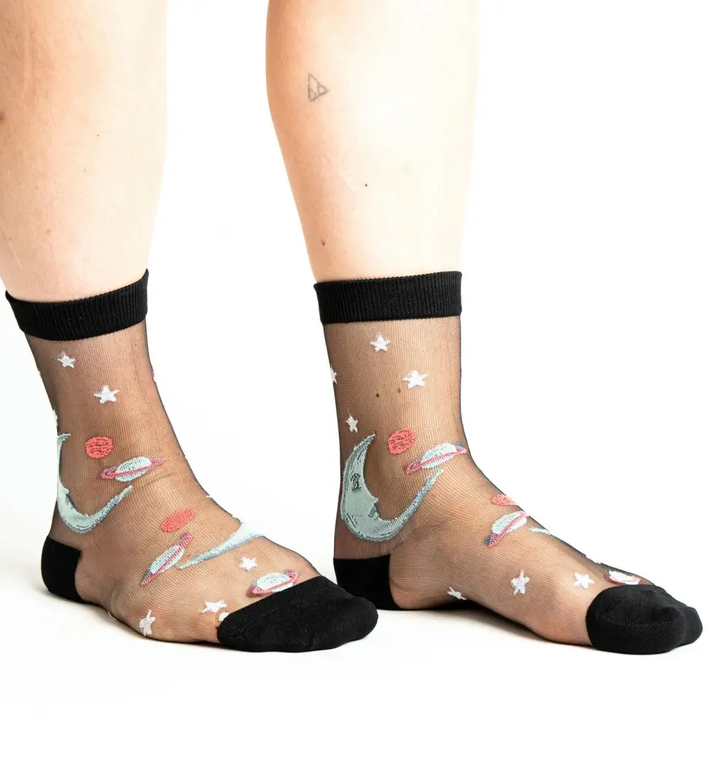 Cosmic Sheer Crew Socks