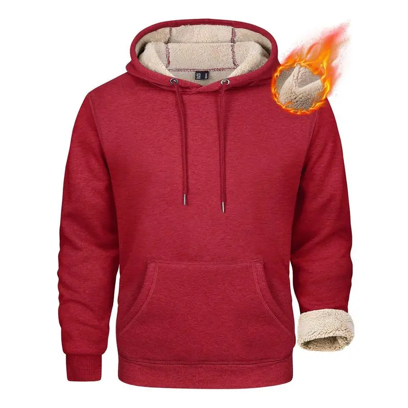🧥🔥 Limited-Time Offer – 40% OFF! 🔥 Men's Heavy Sherpa Fleece Hoodie Built for Warmth. Made for Comfort. Perfect for Every Adventure
