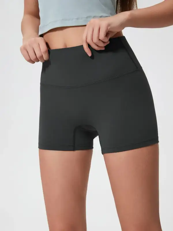 Active High-Waist Shorts