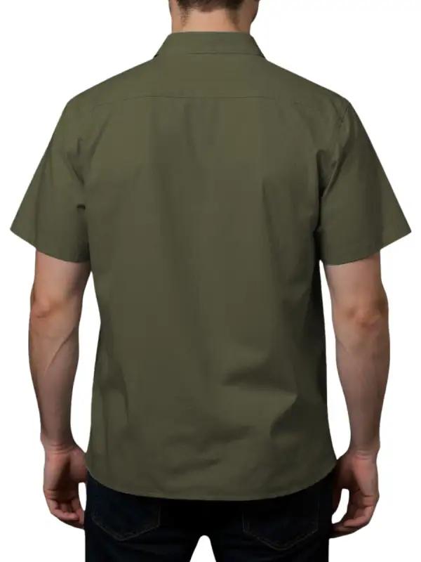 Twill Utility Work Shirt