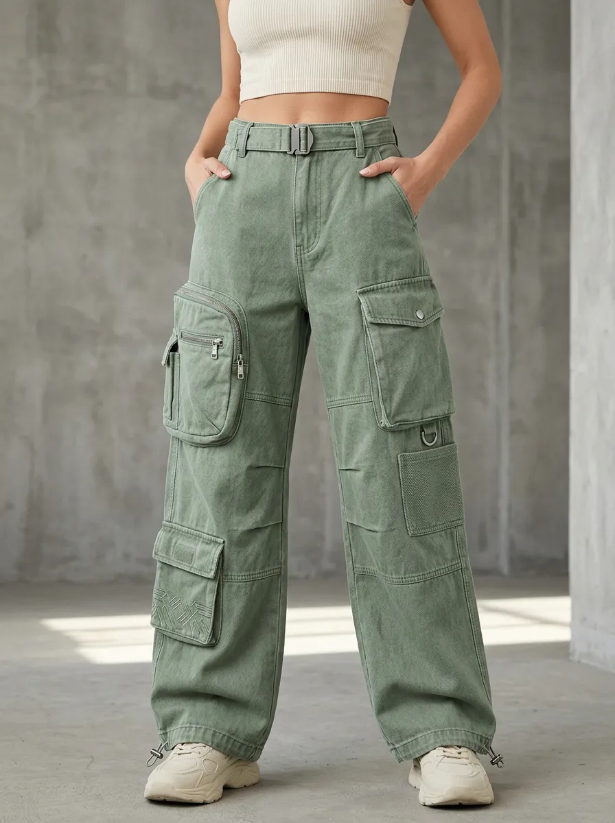 Movement Multi Pocket Silhouette Women's Multi Pocket Cargo Pants
