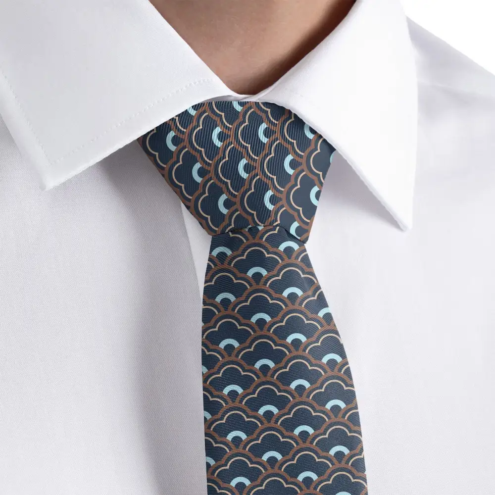 Timeless Geometric Pattern Necktie