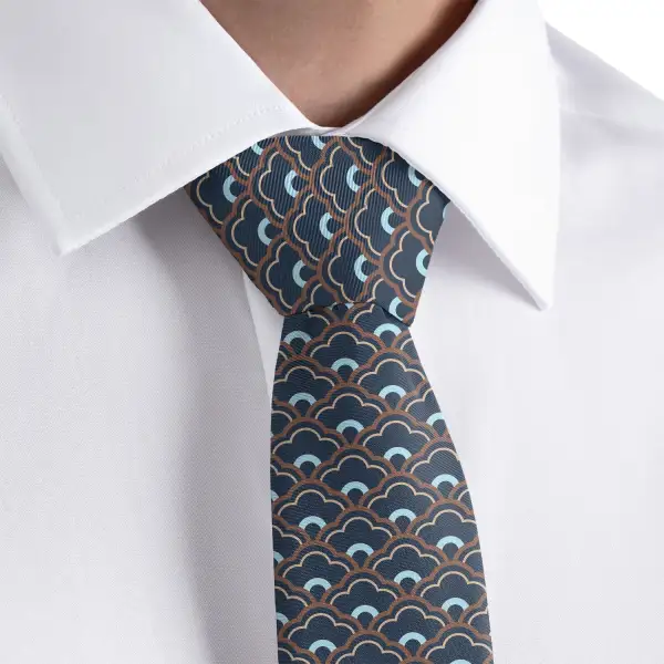 Timeless Geometric Pattern Necktie