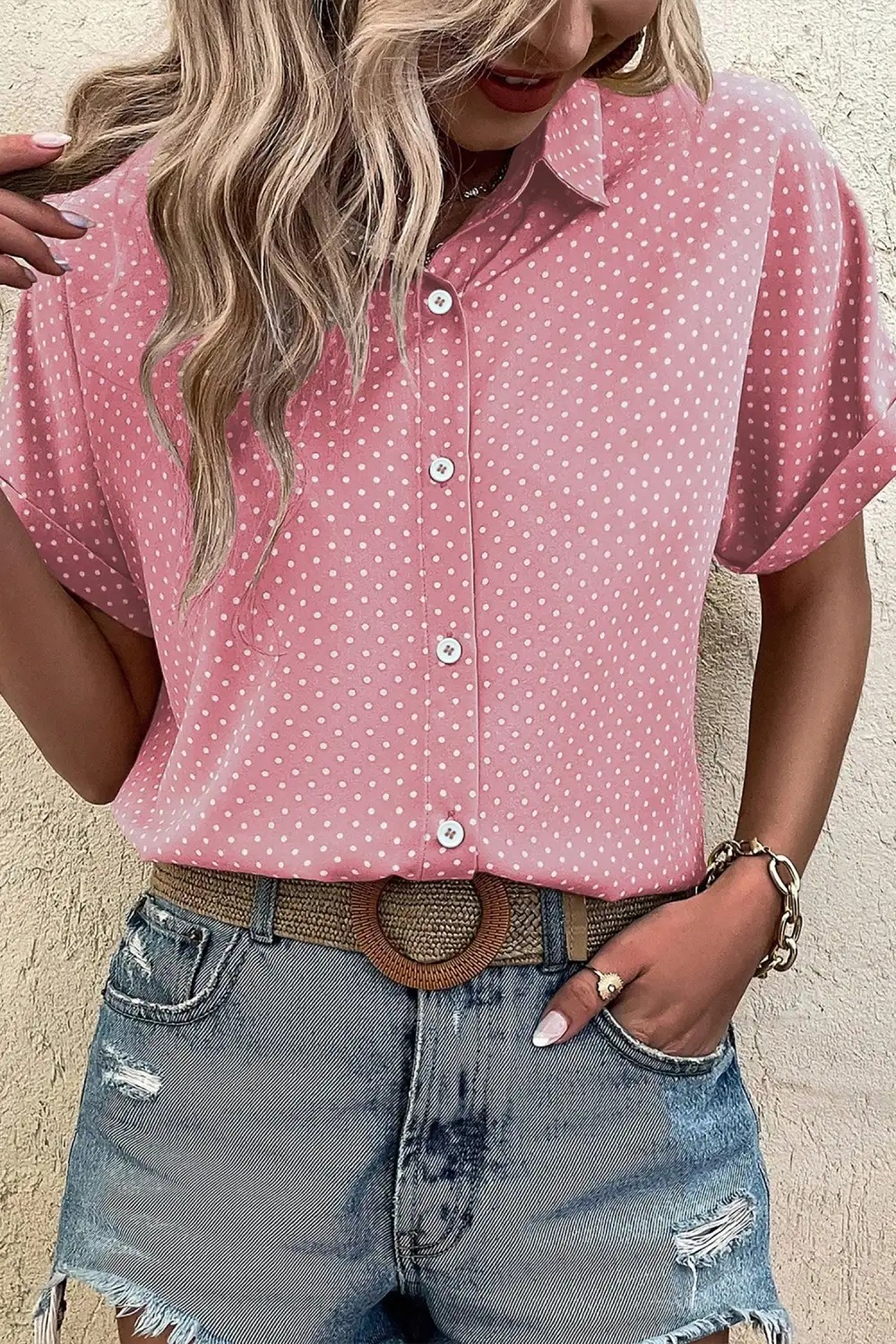 Soft Short Sleeve Printed Casual Shirt