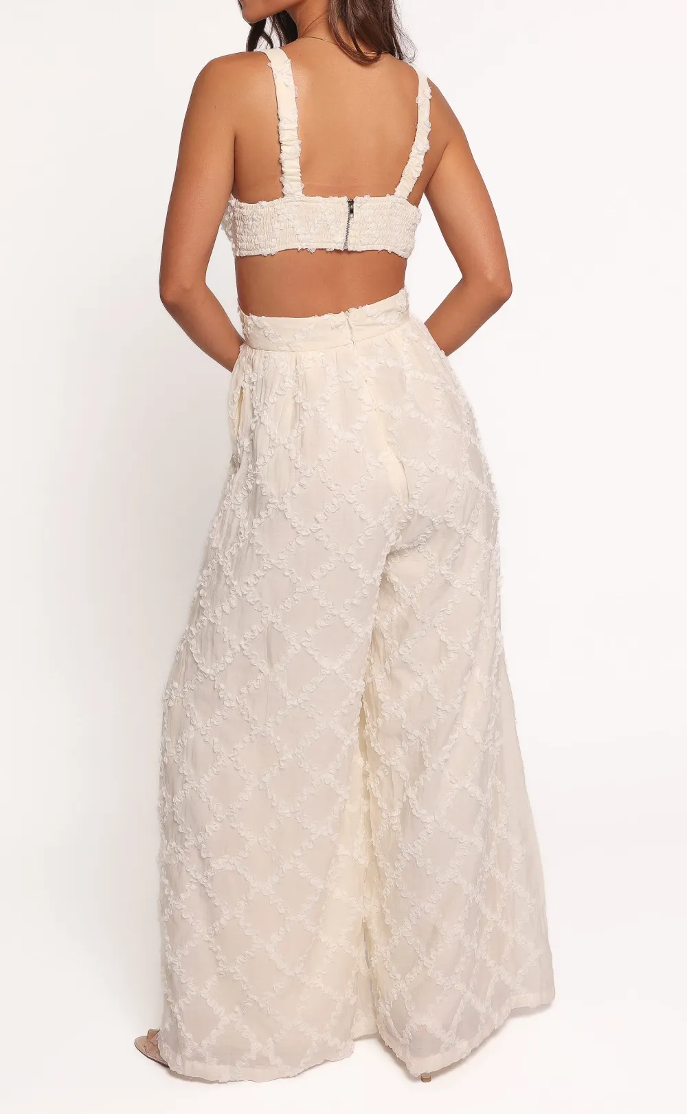 V-Neck Wide-Leg Pocket Sleeveless Jumpsuit