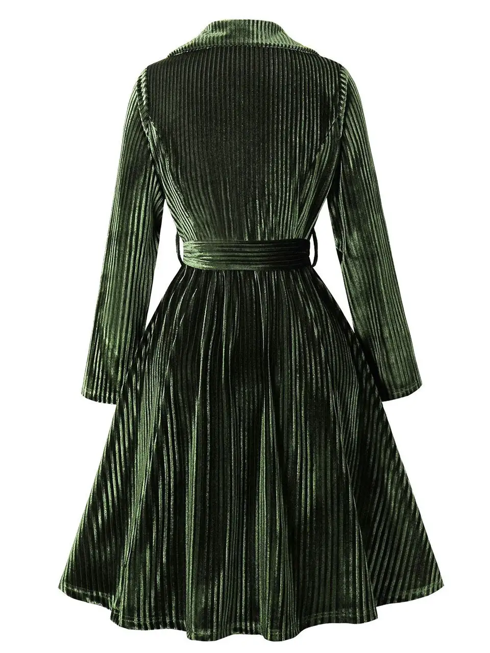 Textured V Neck Maxi Dress