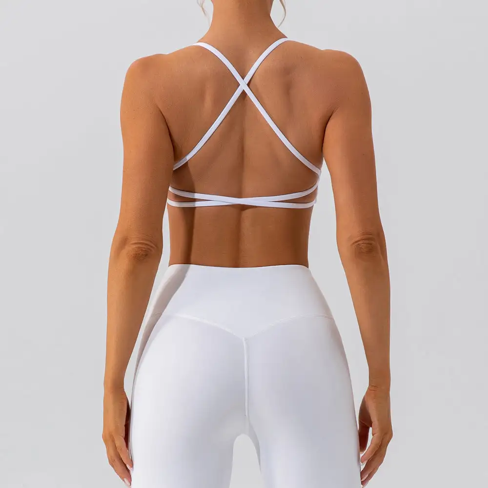 Quick-Dry Backless Bra and Leggings Active Set