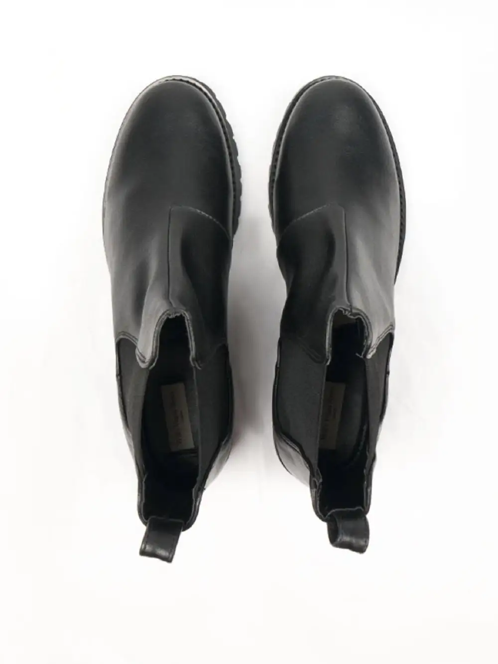 Women's Contemporary Casual Water Resistant Vegan Leather Chelsea Boots