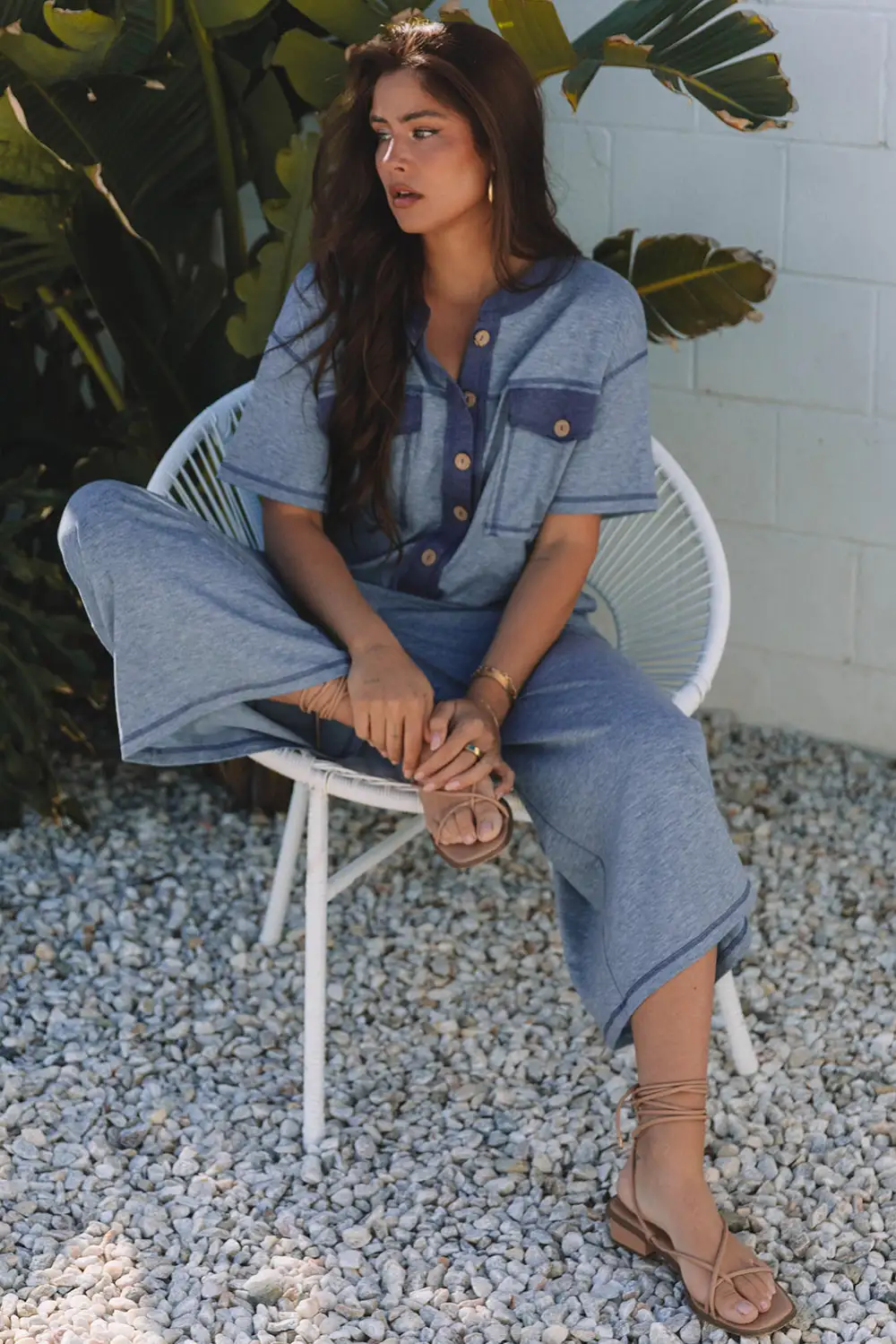 Natural Drape Straight Leg Shorts