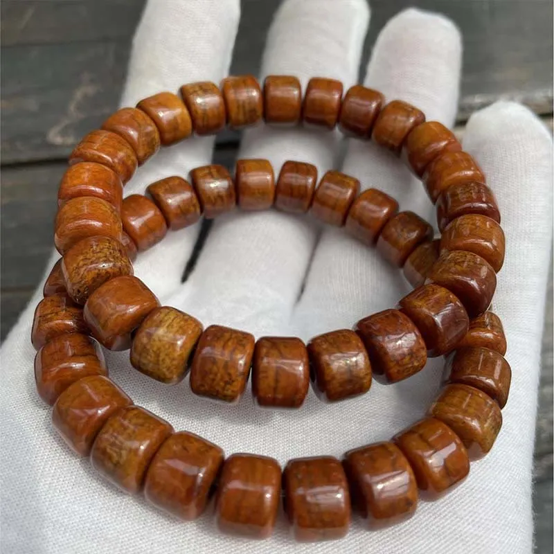 Bone Beads Eyed Dzi Bead Sheep Horn Bracelet