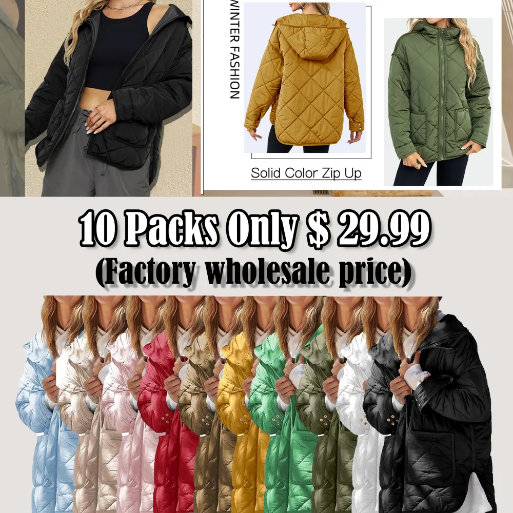 🧥 Womens Quilted Puffer Jacket – Lightweight Warmth. Timeless Comfort. Everyday Style.