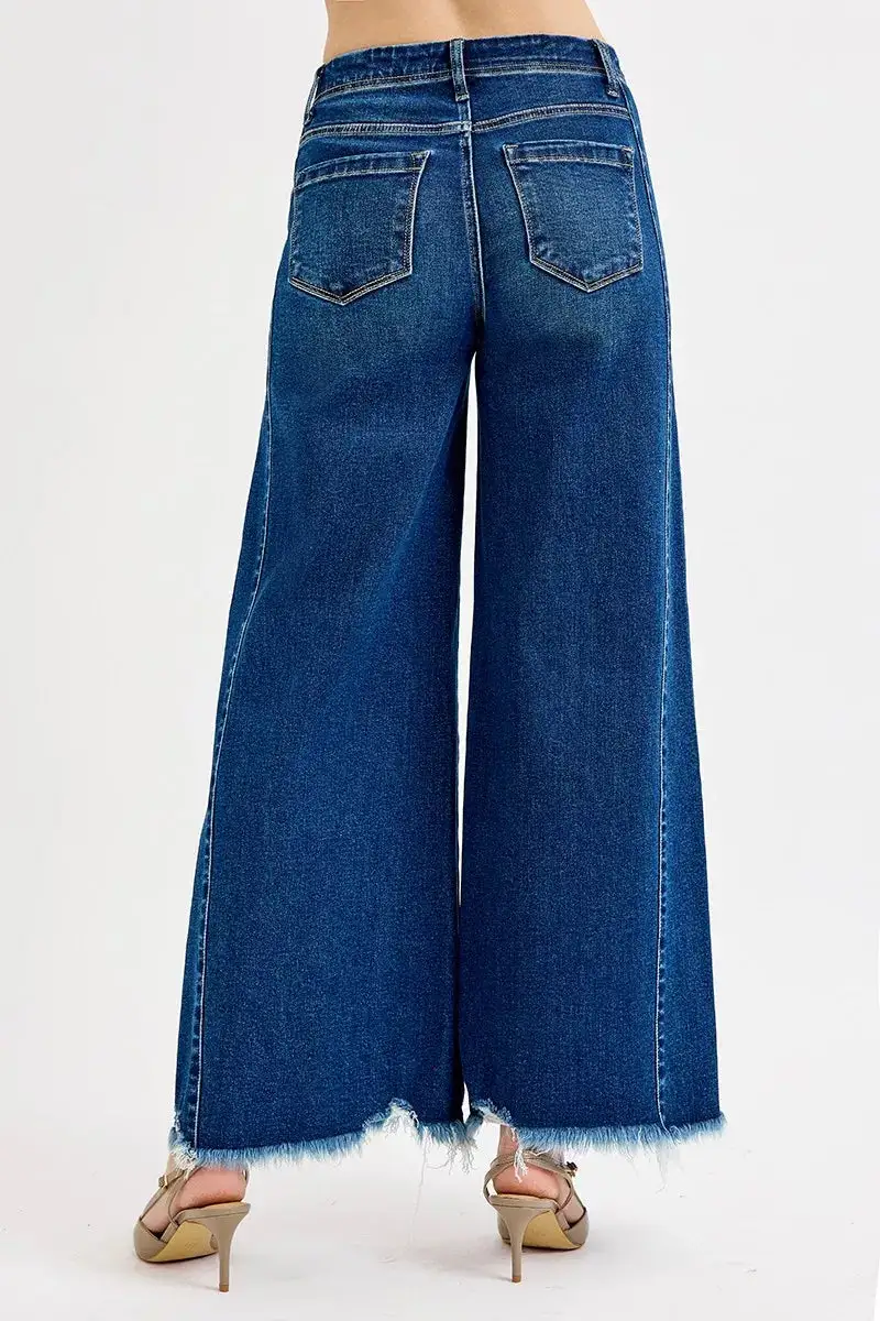 Soft Subtle Texture Denim Jeans