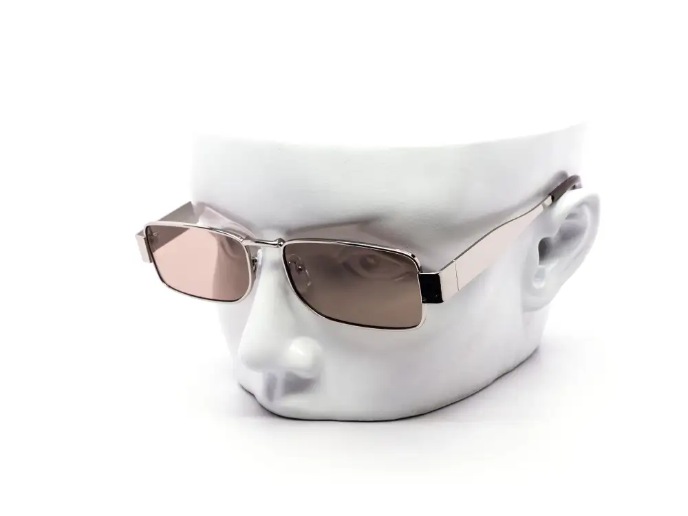 12-Pack Chunky Metal Rectangle Sunglasses