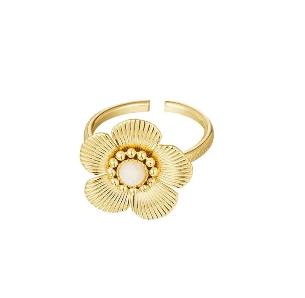 Flower Accent Ring